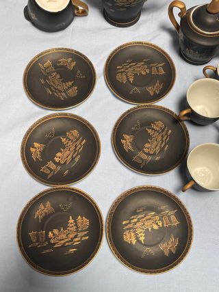 Juego de café japonés