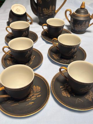Juego de café japonés