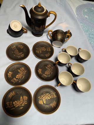 Juego de café japonés