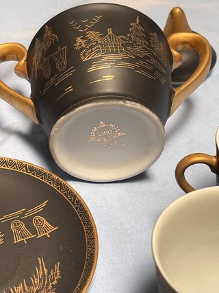 Juego de café japonés