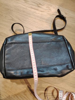 Bolso Beatriz F. Cuero Marrón-Negro