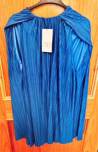 original Vestido Capa Zara Boda Bautizos Fiesta