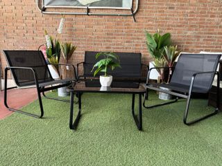 VENDO CONJUNTO DE JARDIN O TERRAZA