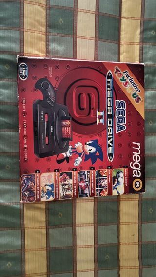 Mega Drive II + 6 juegos