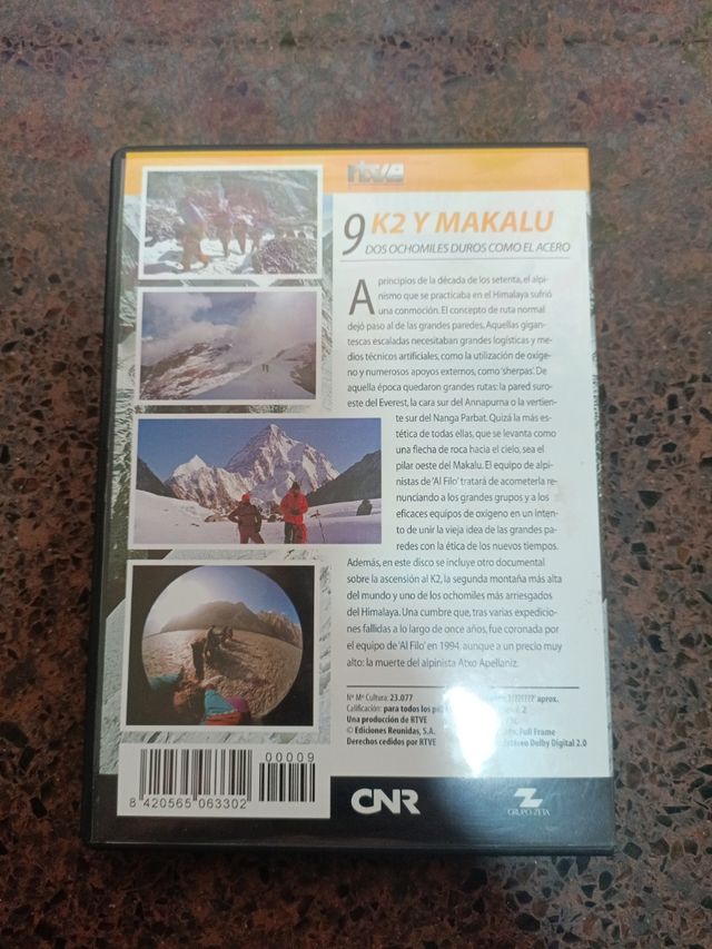 DVD Al filo de lo imposible