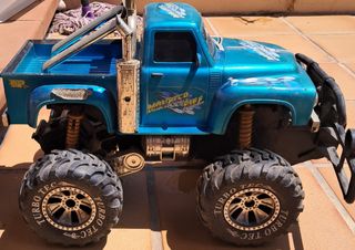 Coche y lancha RC Monster-Bull