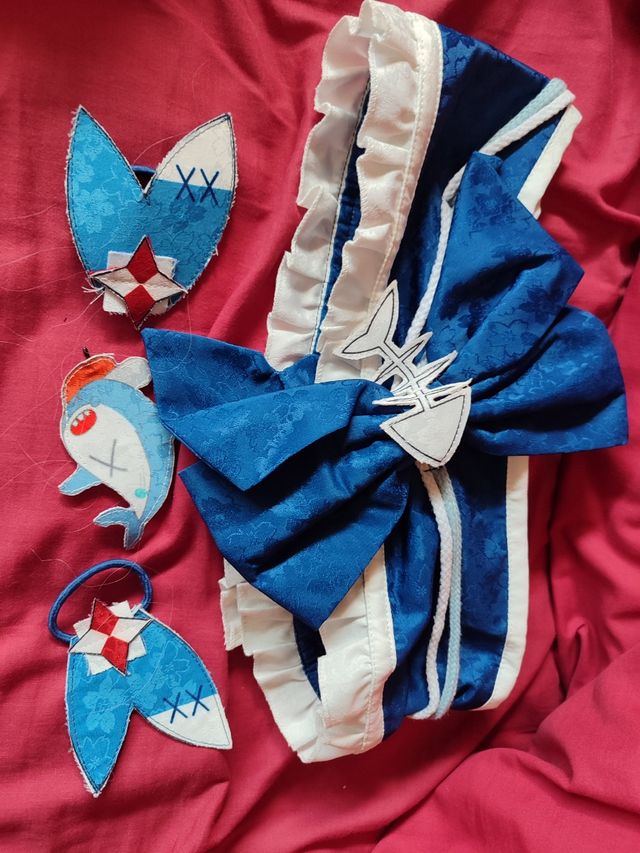 Gura gawr New Year cosplay