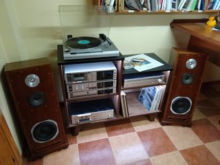 Mueble para equipo de musica modular