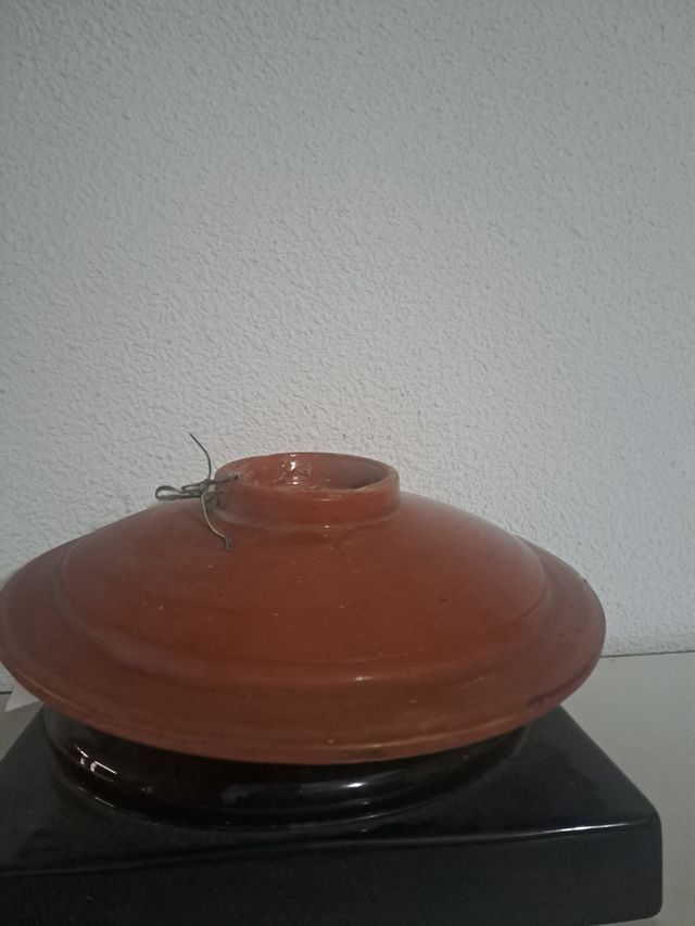 Plato cerámico artesanal