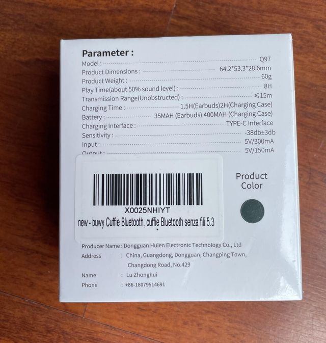Auriculares inalambricos deportivos nuevo