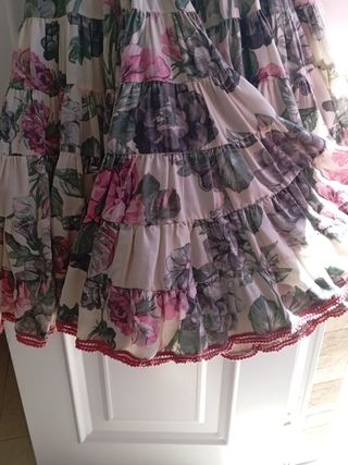 Falda traje de gitana 