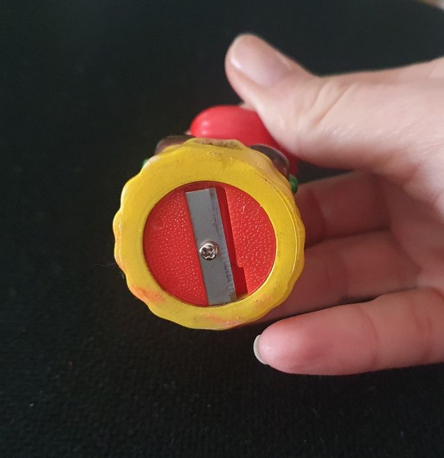 Temperamatite a forma di Pagliaccio