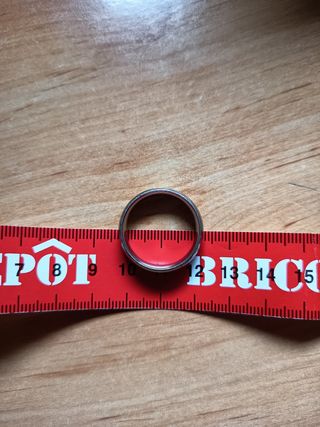 Anillo titanio de hombre