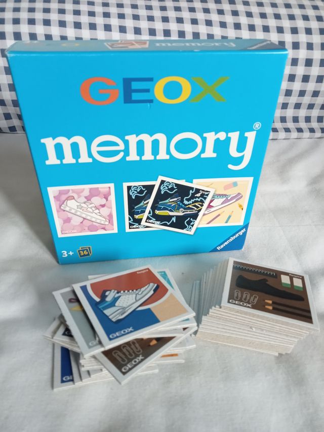 Juego educativo de memoria Memory Geox