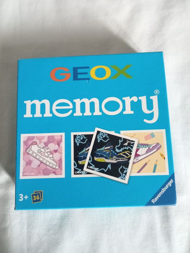 Juego educativo de memoria Memory Geox