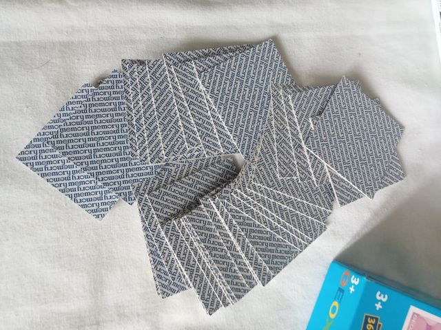 Juego educativo de memoria Memory Geox