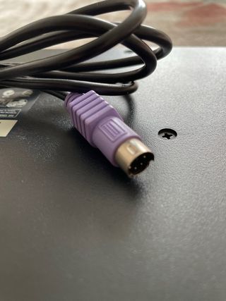 Teclado HP PS/2 - Negro/Plata.