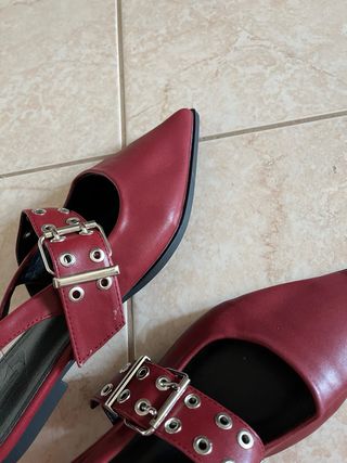 Ballerine bordeaux