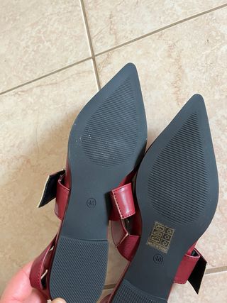 Ballerine bordeaux