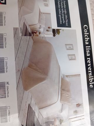 Colcha lisa reversible 150cm