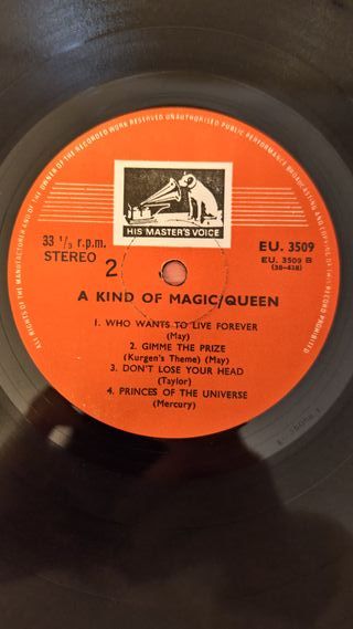 vinilo Queen A Kind Of Magic