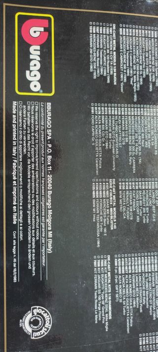 Ferrari 250 GTO Burago 1962