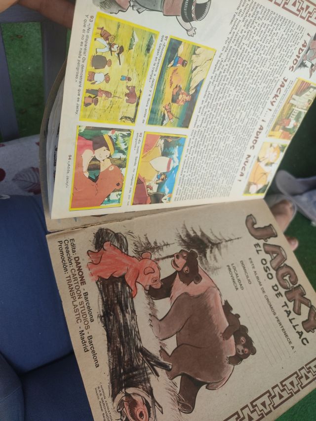 Album cromos Jacky: El Oso de Tallac