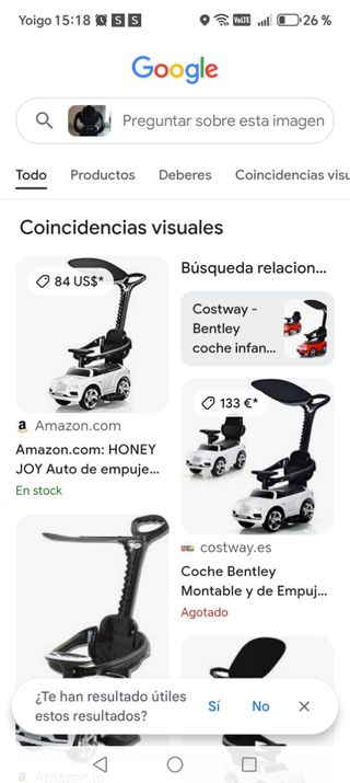 Correpasillos Bentley bebé