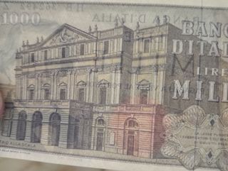 2 Banconote 1000 Lire Italia