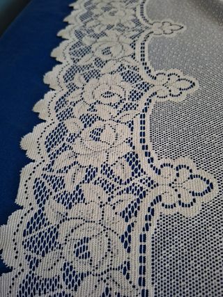 Tende a vetro + mantovana in pizzo