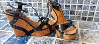 Sandallias de cuña