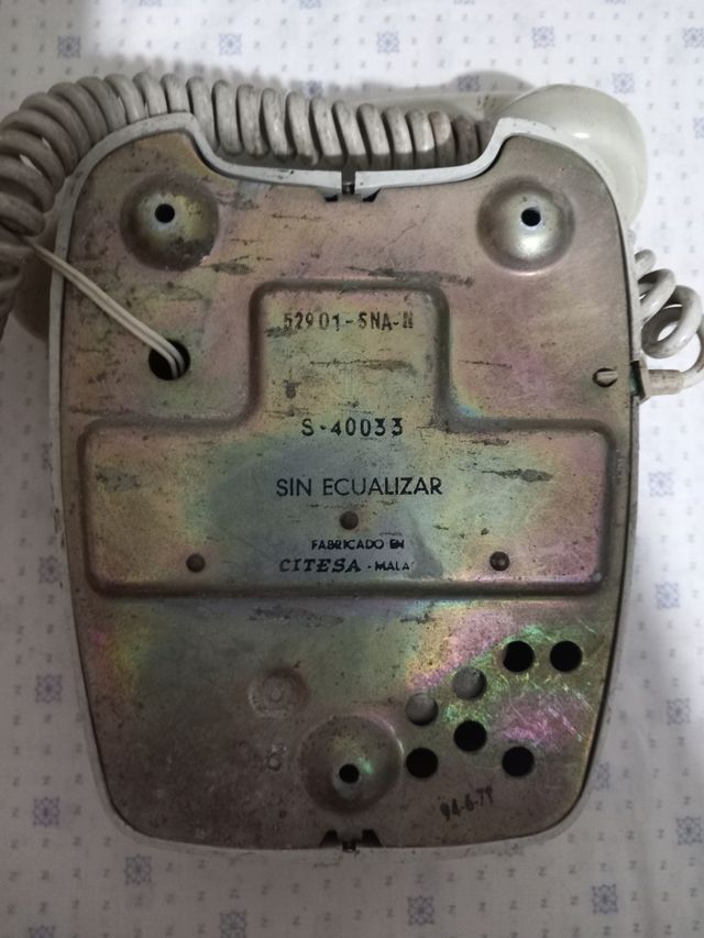 Telefono antico CITESA beige