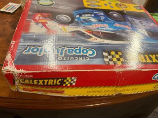 Scalextric completo seat leon hunday
