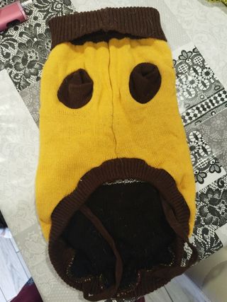 Maglione cane taglia piccola - giallo