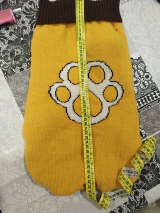 Maglione cane taglia piccola - giallo