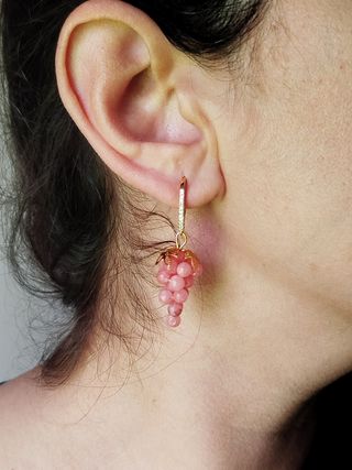Pendientes uvas