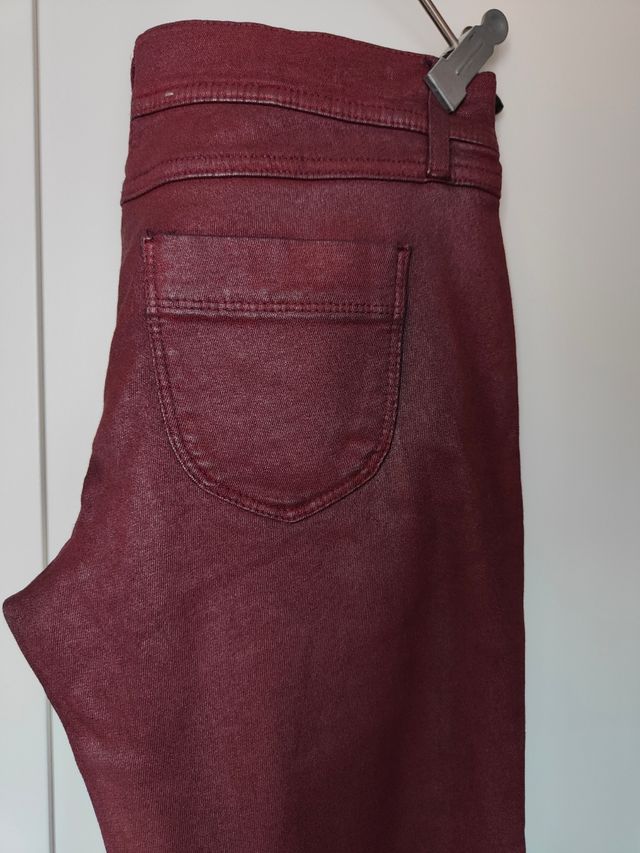 Pitillo Rojo Metalizado