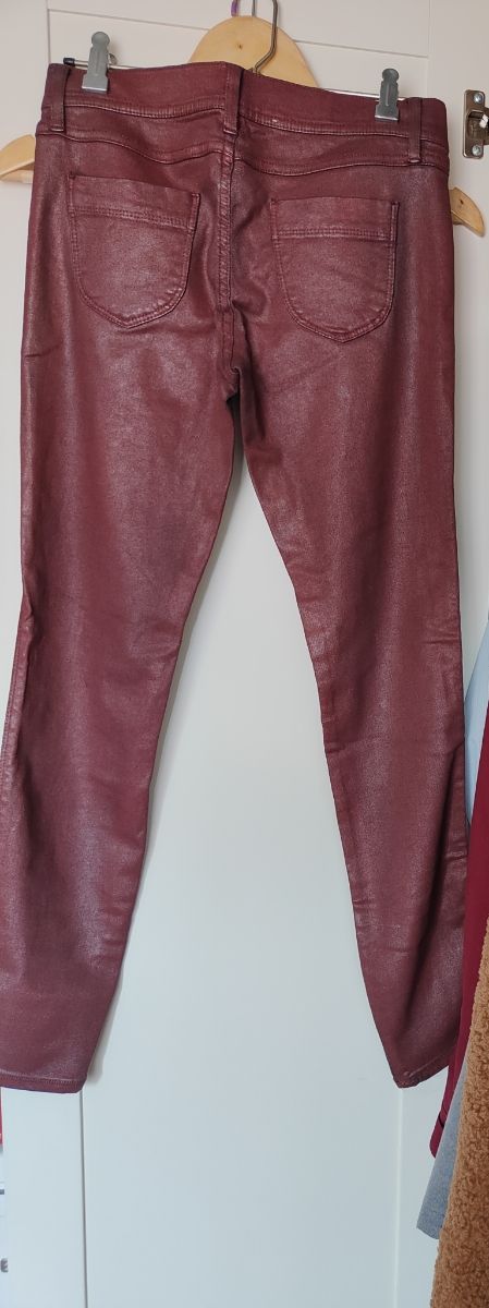 Pitillo Rojo Metalizado