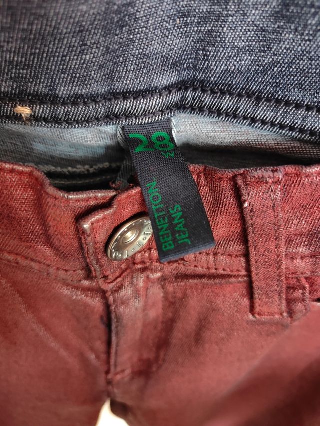 Pitillo Rojo Metalizado