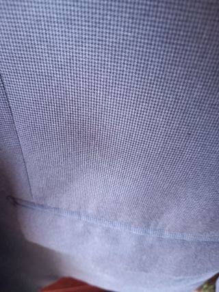 Americana gris y azul marino