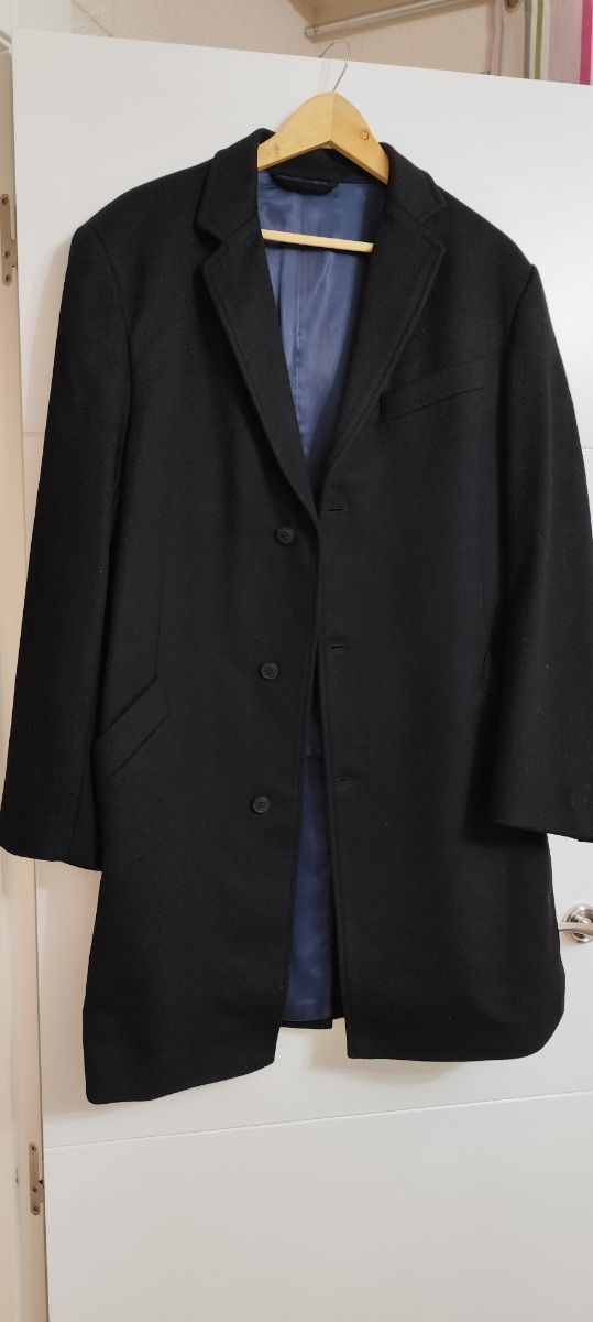 Abrigo negro Caramelo caballero