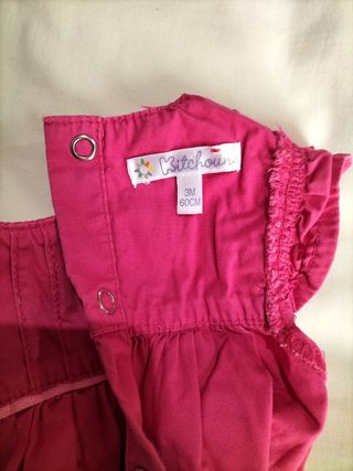 Vestido niña verano Talla 3 meses