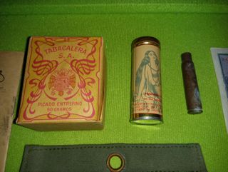 Lote antiguo. Guerra Civil Billetes Lotería Tabaco