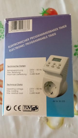 TEMPORIZADOR ELECTRÓNICO PROGRAMABLE