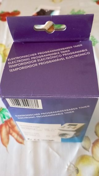 TEMPORIZADOR ELECTRÓNICO PROGRAMABLE