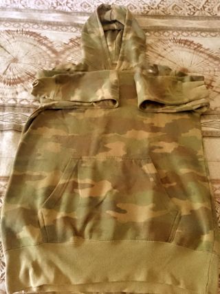 Sudadera Pull&Bear camuflaje M con capucha 