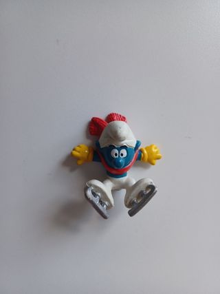 Puffo pattinatore peyo schleich 70s 1979