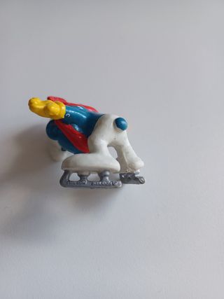 Puffo pattinatore peyo schleich 70s 1979