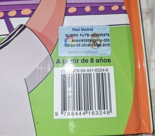 Mi primer libro de fútbol del Real Madrid: