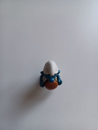 Puffo hamburger schleich peyo 1983 80s